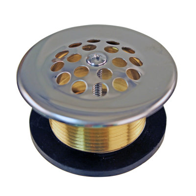 Westbrass 1-1/2” Coarse Thread Bathtub Strainer Grid Drain