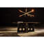 Carlo Walnut Wood Dining Table