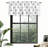 Floral Tailored Window Valance-702828113