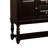 Nickelsville 18'' Solid Wood Sideboard
