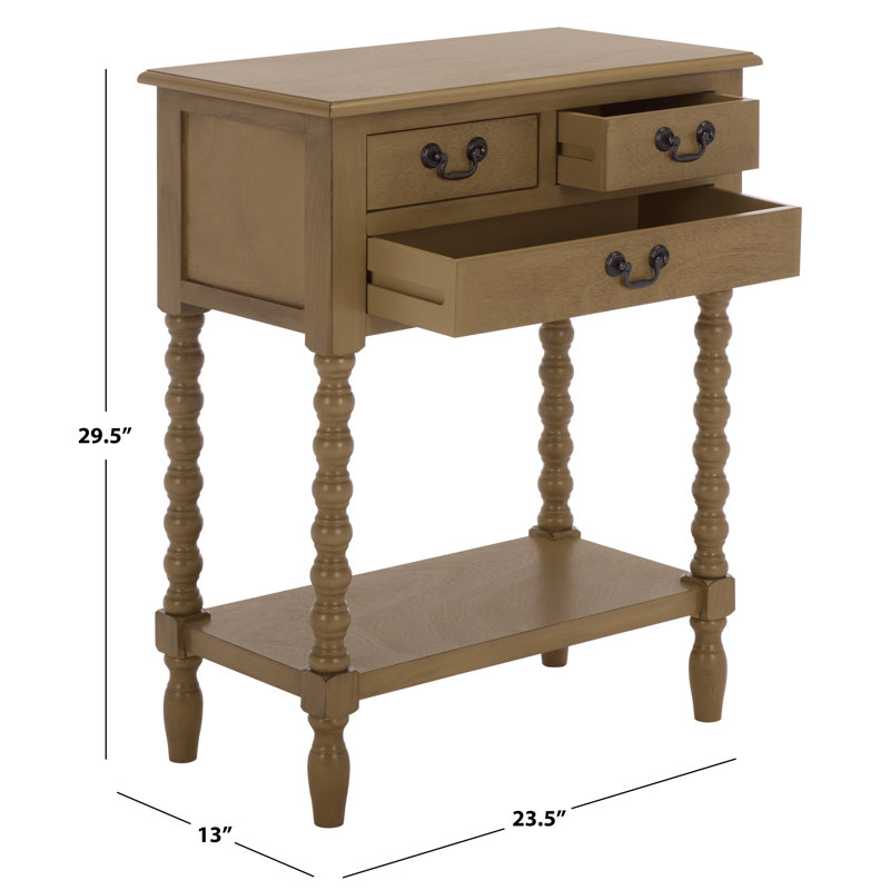 Eckfried 23.5" Console Table, Desert Brown