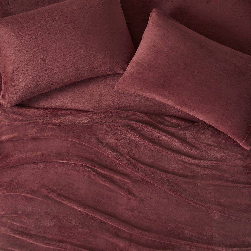 Luxurious Micro Plush Sheet Set, Ultra-Soft And Cozy For A Restful Night's Sleep, King Bedspread + 2 Pillowcases