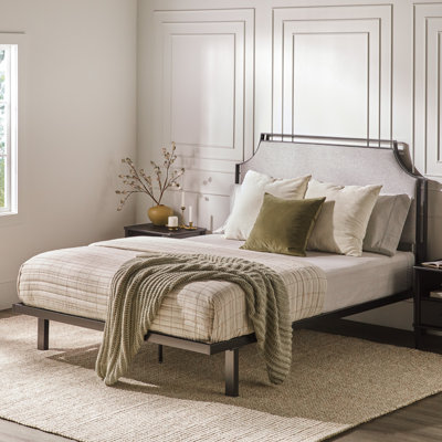 Jerwan Upholstered Queen Platform Bed