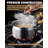 Cooks Standard 6 Quarts Stainless Steel Stock Pot
