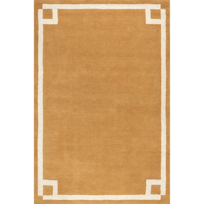 Grace Bordered Wool Area Rug