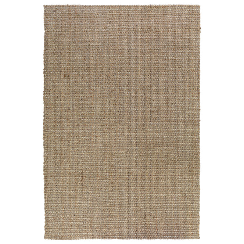 Savannah Jute / Sisal Area Rug in Beige, Rectangle 8' x 10'