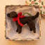 Arcadia Home Chocolate Lab Hand-Knit Ornament