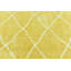 Tapis jaune à motif géométrique arrière-1257335598