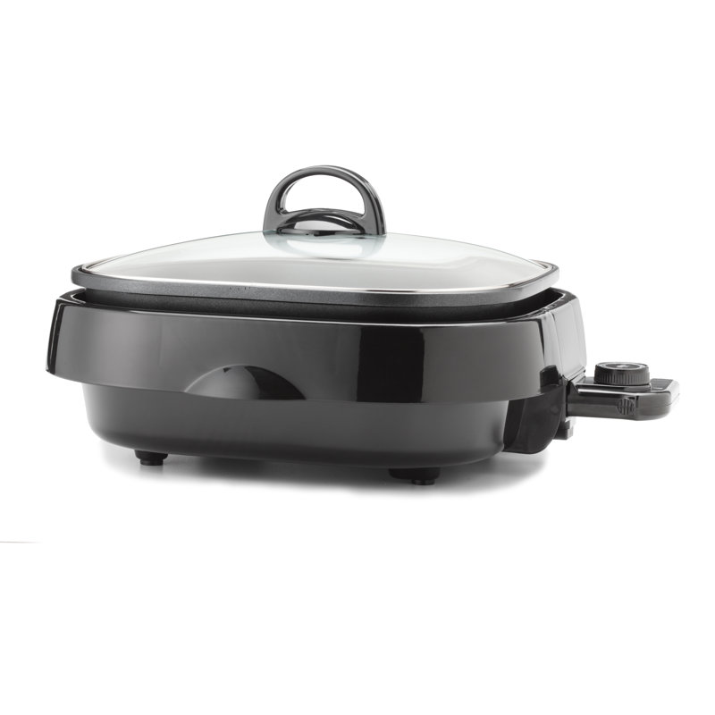 Aroma 4 Qt. 3-in-1 Grillet with Lid