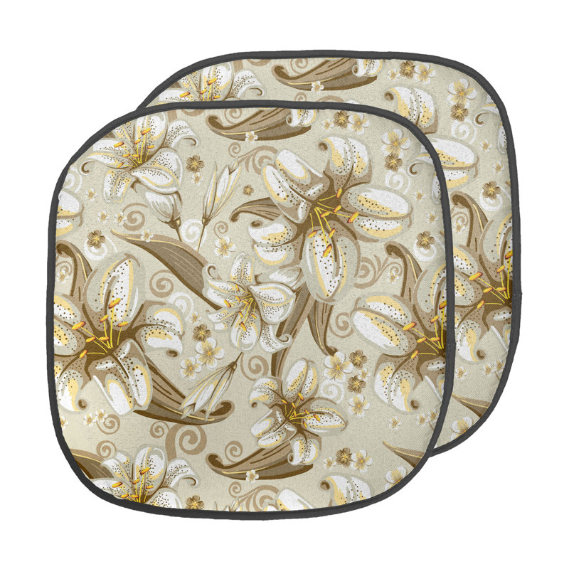 Coussin de siège papillon