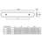 BECKER Grooved D-Bar Pull (Pull With Backplate)-114775035-114775031