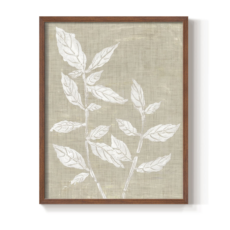 Autumn Romance I, reproduction encadrée - bois massif, Noyer, H 21 po x l 17 po