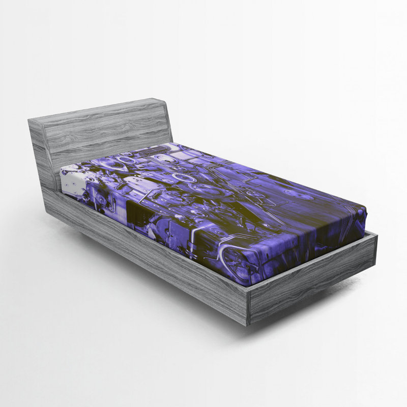 Microfiber Fitted Sheet, Twin Fitted Sheet