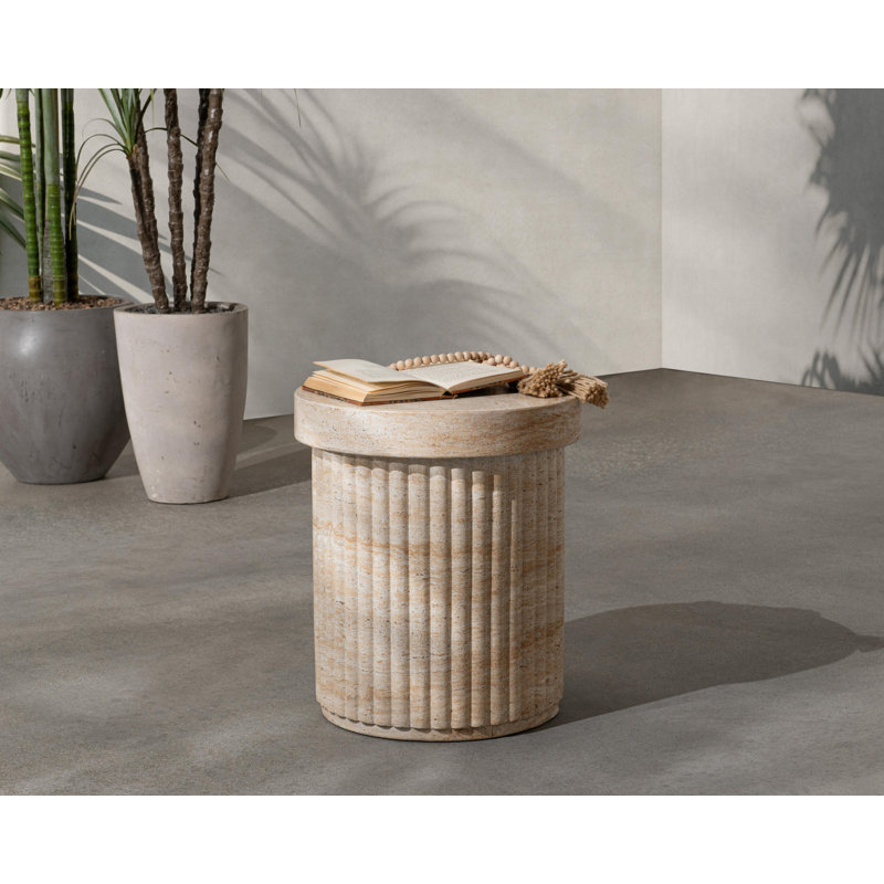 Selah Outdoor Round Side Table