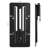 Black Height Adjustable VESA Adapter