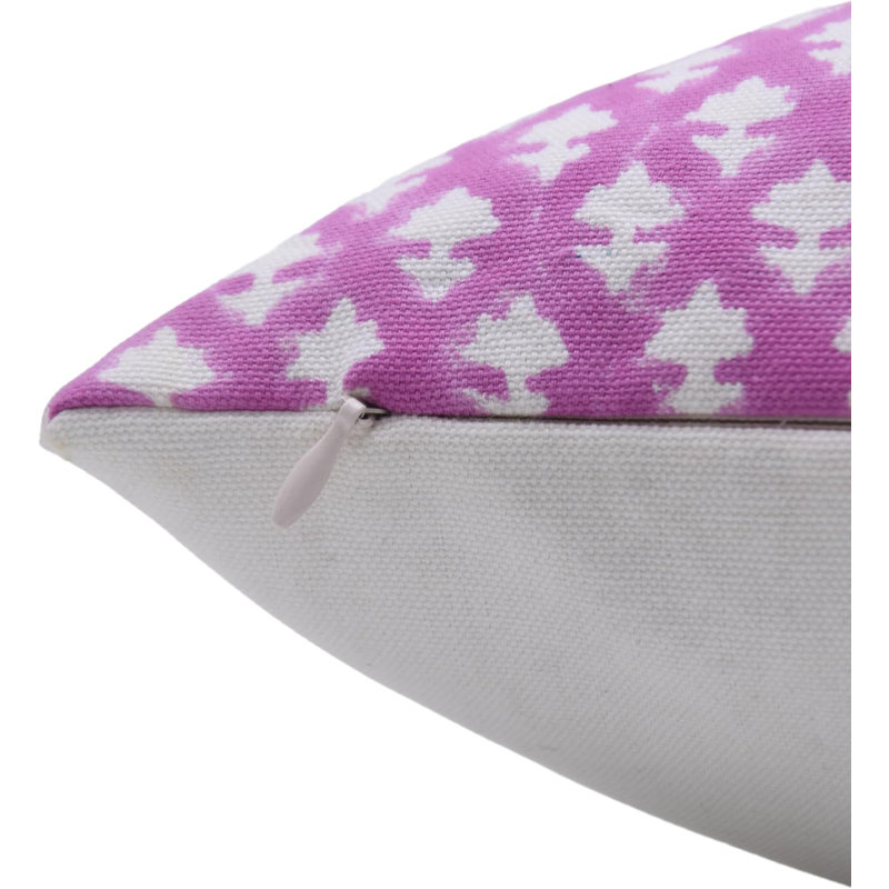 Housse de coussin Fabividine Floral Home Decor - Tissu de haute qualité, rose, H 20 po x l 20 po