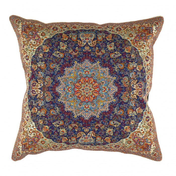 Oriental Throw Pillow, 20" H x 20" W, Buccaneer Oriental