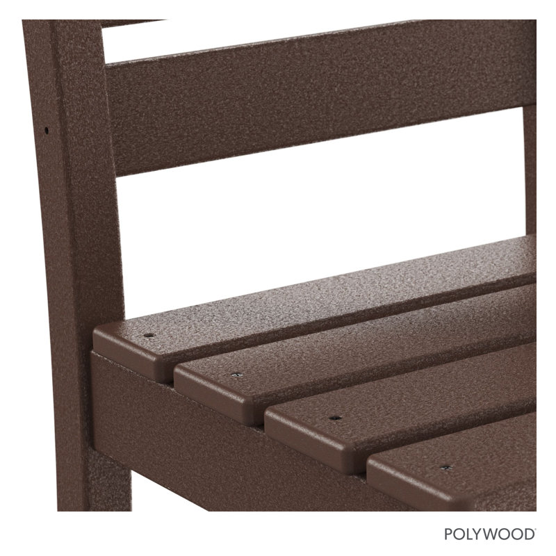 Chaise d'appoint POLYWOOD x Sol 72, Acajou
