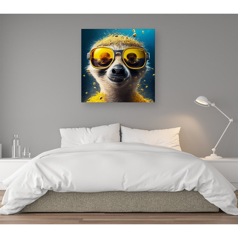 Meerkat - Wrapped Canvas Print