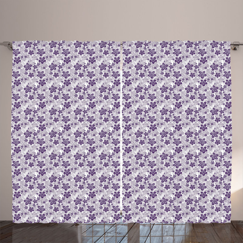 Polyester Standard Curtain Pair