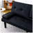 Avery 67" W x 24" D x 30" H Foldable PVC Convertable Sofa Bed