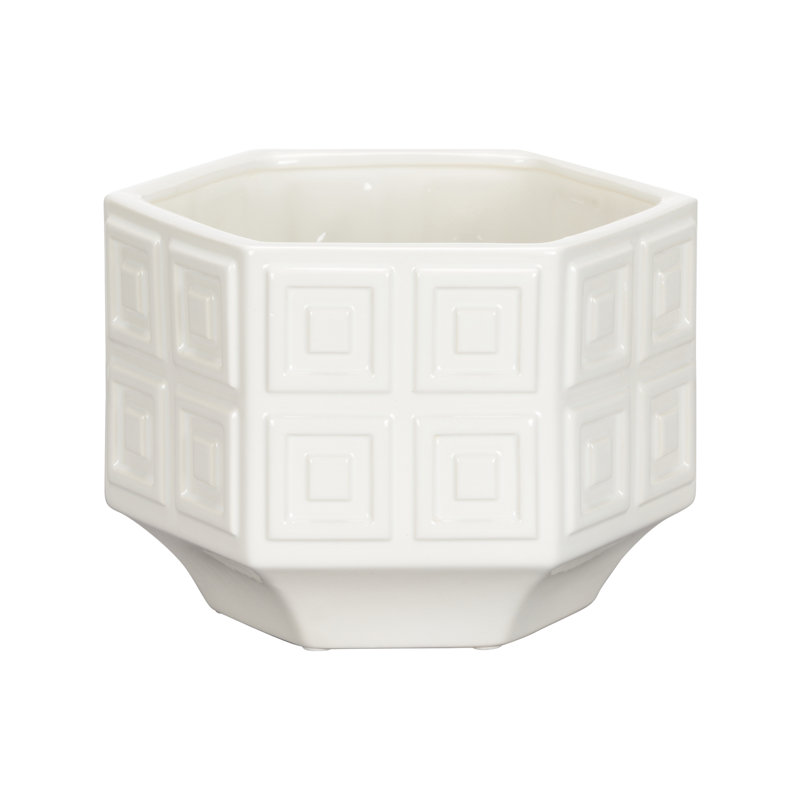 Cache pot Dover - Blanc