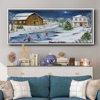 Winter Wonderland- Framed Canvas