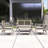 Brandenburg Acacia Wood 4-Piece Outdoor Conversation Set