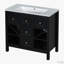 Meuble-lavabo 36 po avec lavabo en résine-106261343