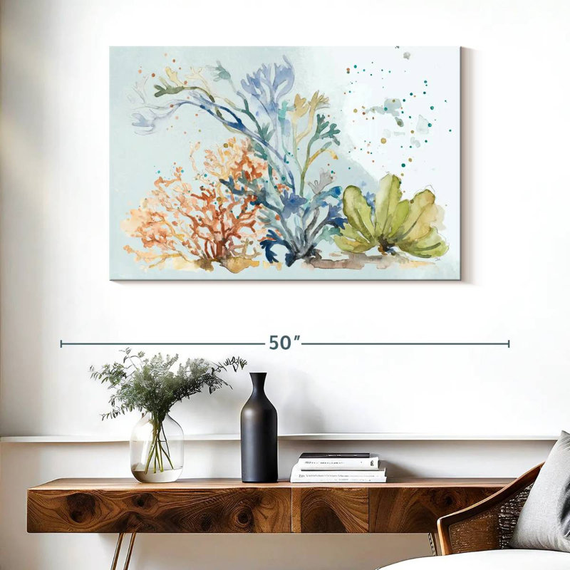 Brampt Under The Sea Plants, 26" H x 39" W