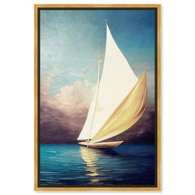 Voile dorée - Impression sur toile