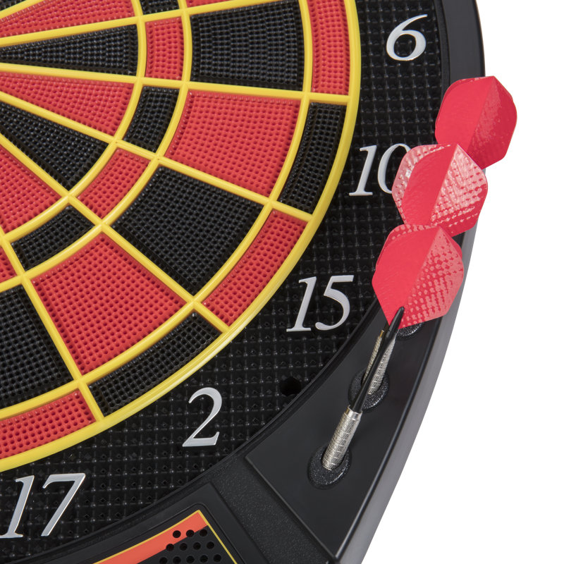 Voyager Electronic Dartboard with LCD Display and Soft-Tip Darts