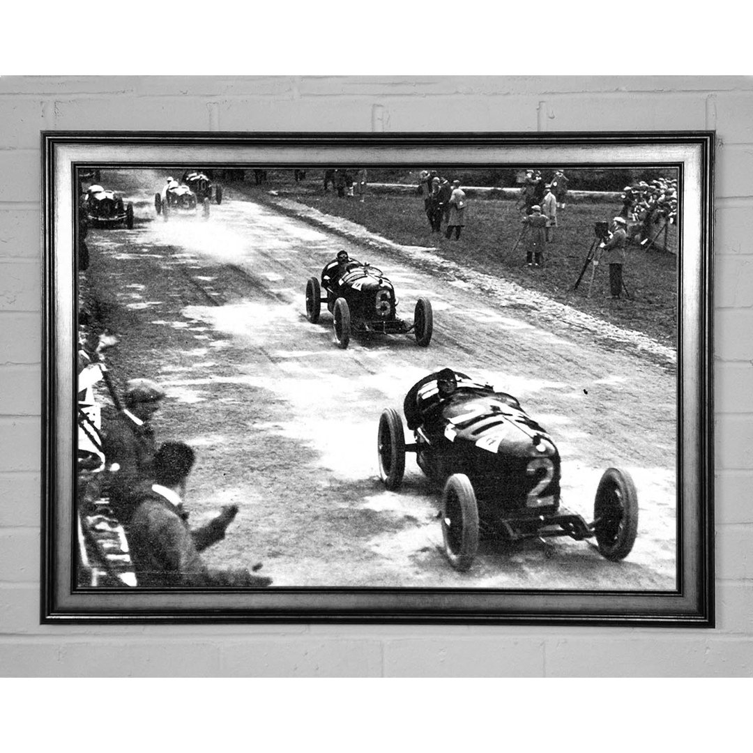 Vintage Formula One Crowd - Druck