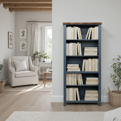 Brixham 72” 5-Shelf Bookcase