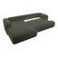 Alija 3 Seater Velvet Sofa & Chaise-158869175-158869179