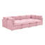 Arvill Corduroy U-Shaped Sectional-1908625336