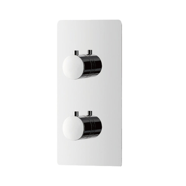 Dax Round Handles And Plate Kit - Chrome Finish For Model Dax-1054