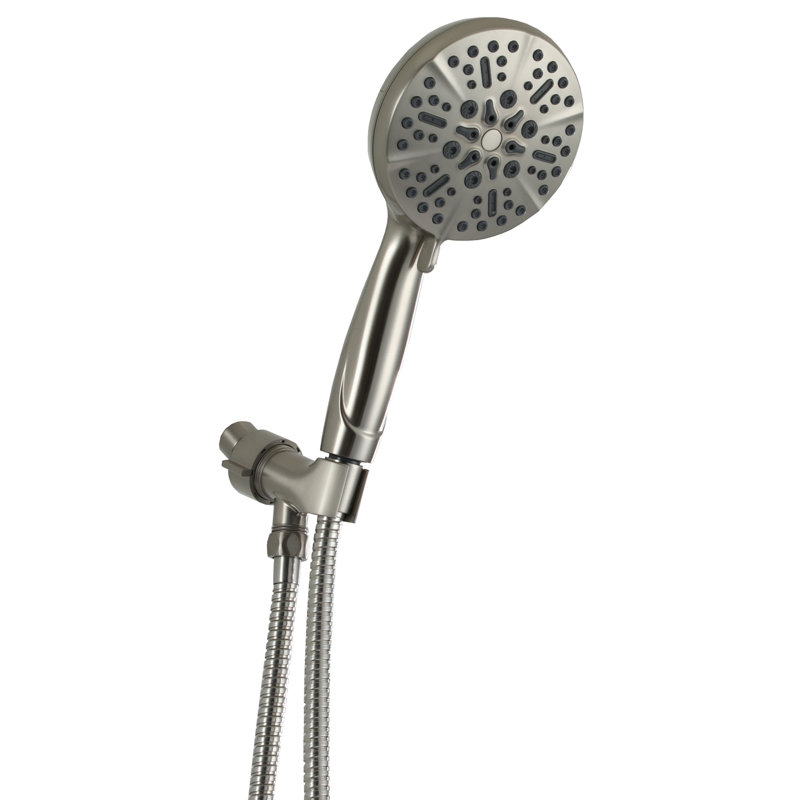 Pomme de douche à main Rain, Nickel brossé