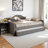 Jaileigh Queen Upholstered Daybed with Trundle in Gray, 31.08'' H X 86.12" W X 63.52" L-366361269-366361270