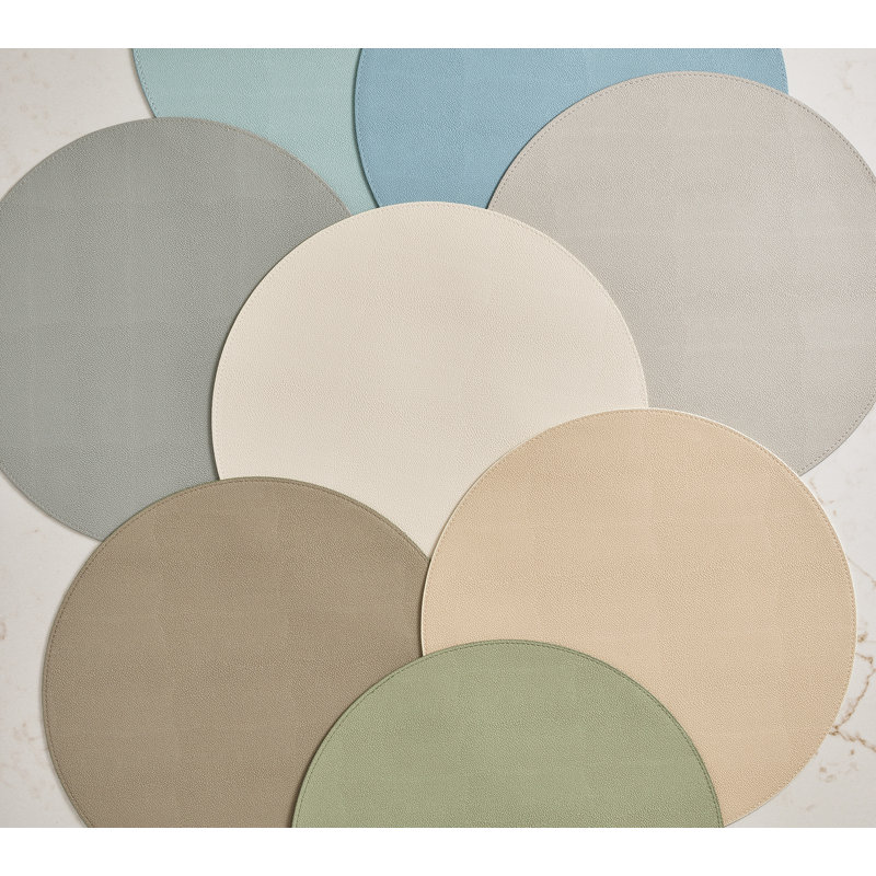 Icons Placemat, Sage/Khaki