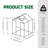 6X4 Ft Aluminum Greenhouse - Weather- Polycarbonate Cover Heavy Duty, Windproof, Blocking, Spacious Walk-In With Good Drainage System For Backyard Terrace Garden Panels All Season Use Excellent