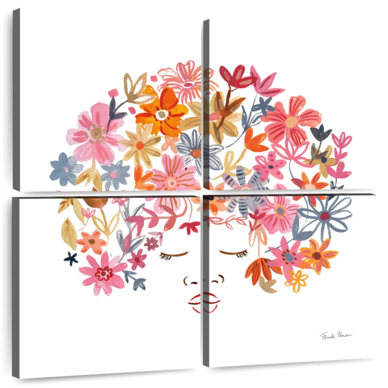 Beautés florales Leisha, H 50 po x l 50 po