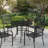 Brojanac Round Outdoor Dining Table With Umbrella Hole , 29.5275590551181'' in. W 36.0236220472441'' in. D