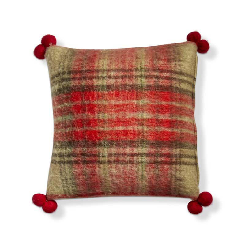 Sno Plaid Pillow