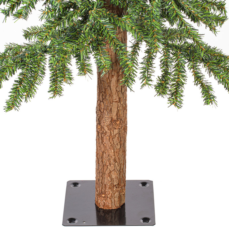 Arbre de Noël artificiel écorce naturelle, H 4 pi
