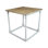 24 " W Solid Wood Top Console Table