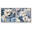 Watford - Ensemble de 2 collages carrés floraux-101848044-101848049