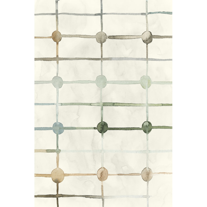 Simple Connections II - Wrapped Canvas Print, 46cm H x 30cm W x 3.8cm D