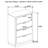 Freret 5-piece Queen Bedroom Set White-98386778-98386779-128535047