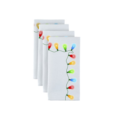 Polyester Abstract Square Napkin